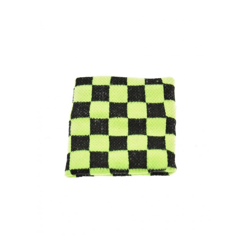 Zac's Alter Ego - Checkered Neon Sweatband - Yellow/Black